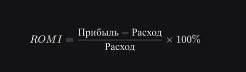 Формула эффективности маркетинга