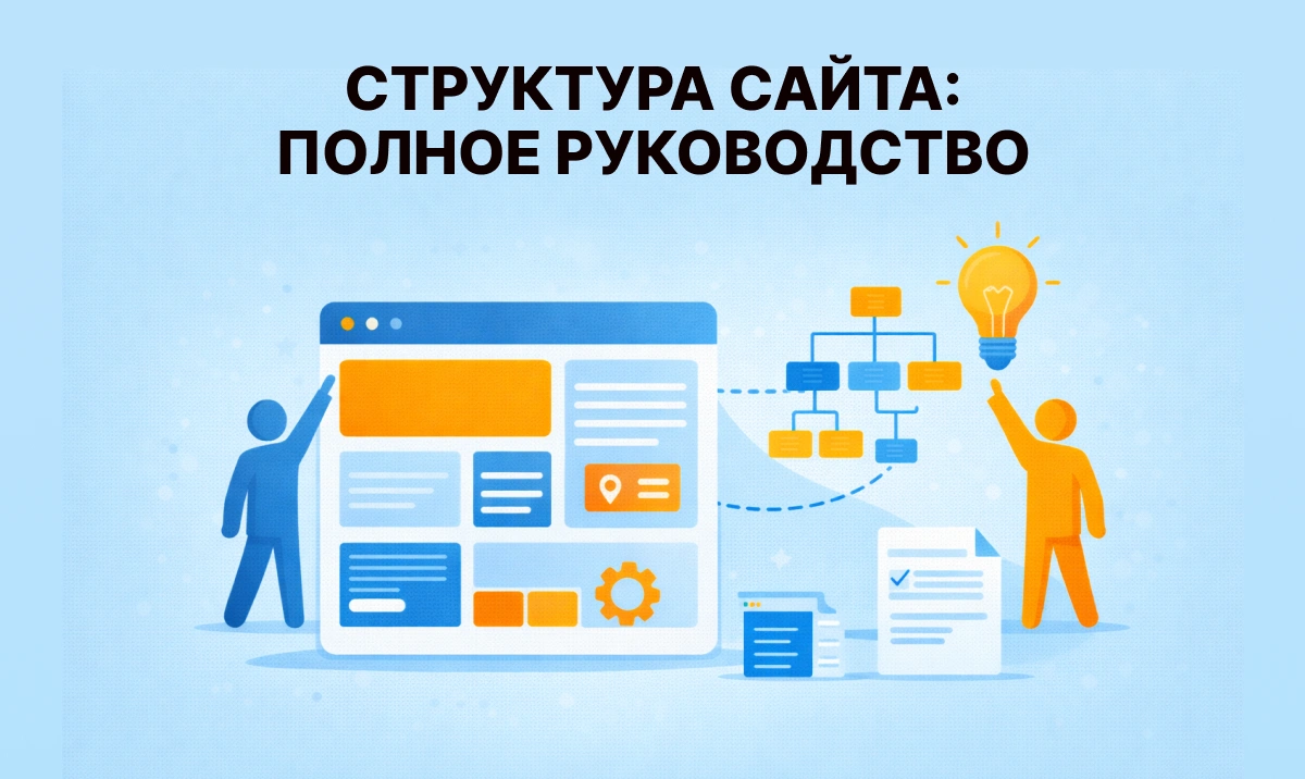 Структура сайта: полное руководство по созданию для бизнеса (от теории до чек-листа)