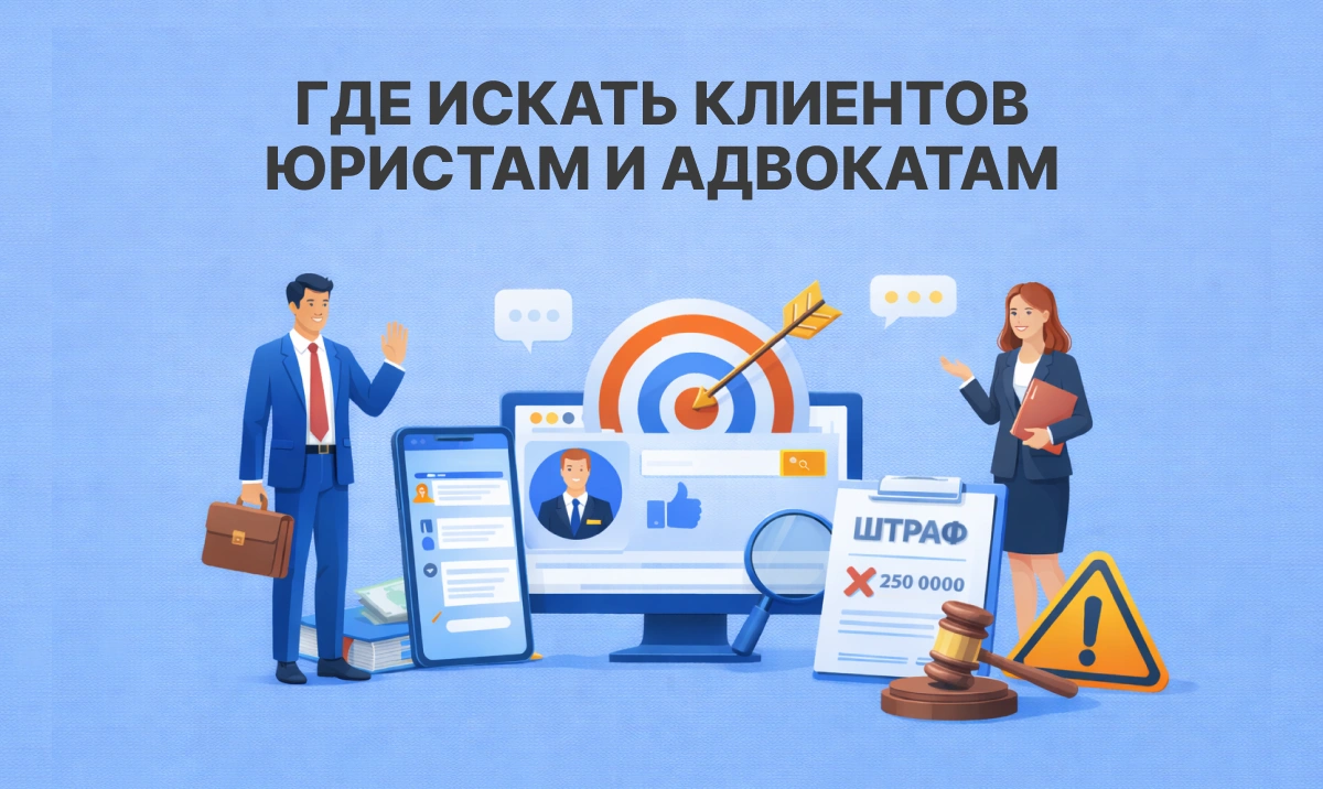 Где искать клиентов юристам и адвокатам