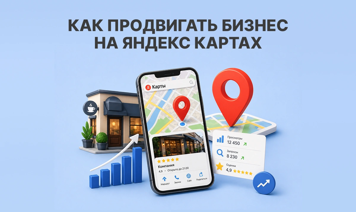 Как продвигать бизнес на Яндекс Картах