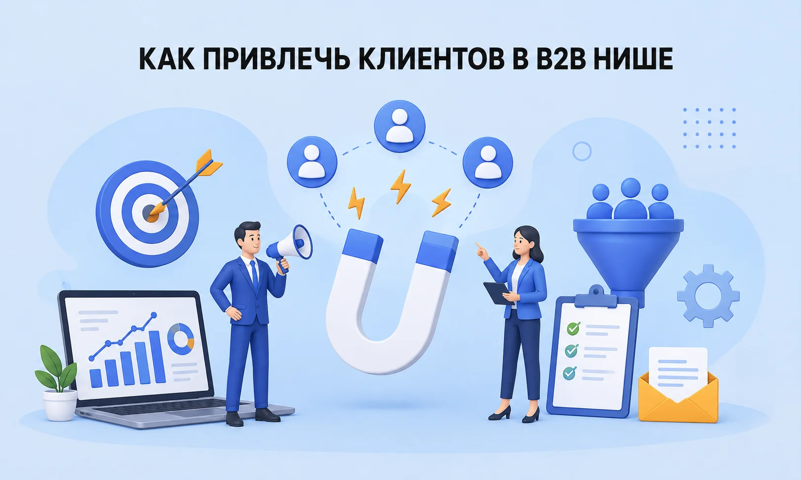 Как привлечь клиентов в B2B: основные источники?