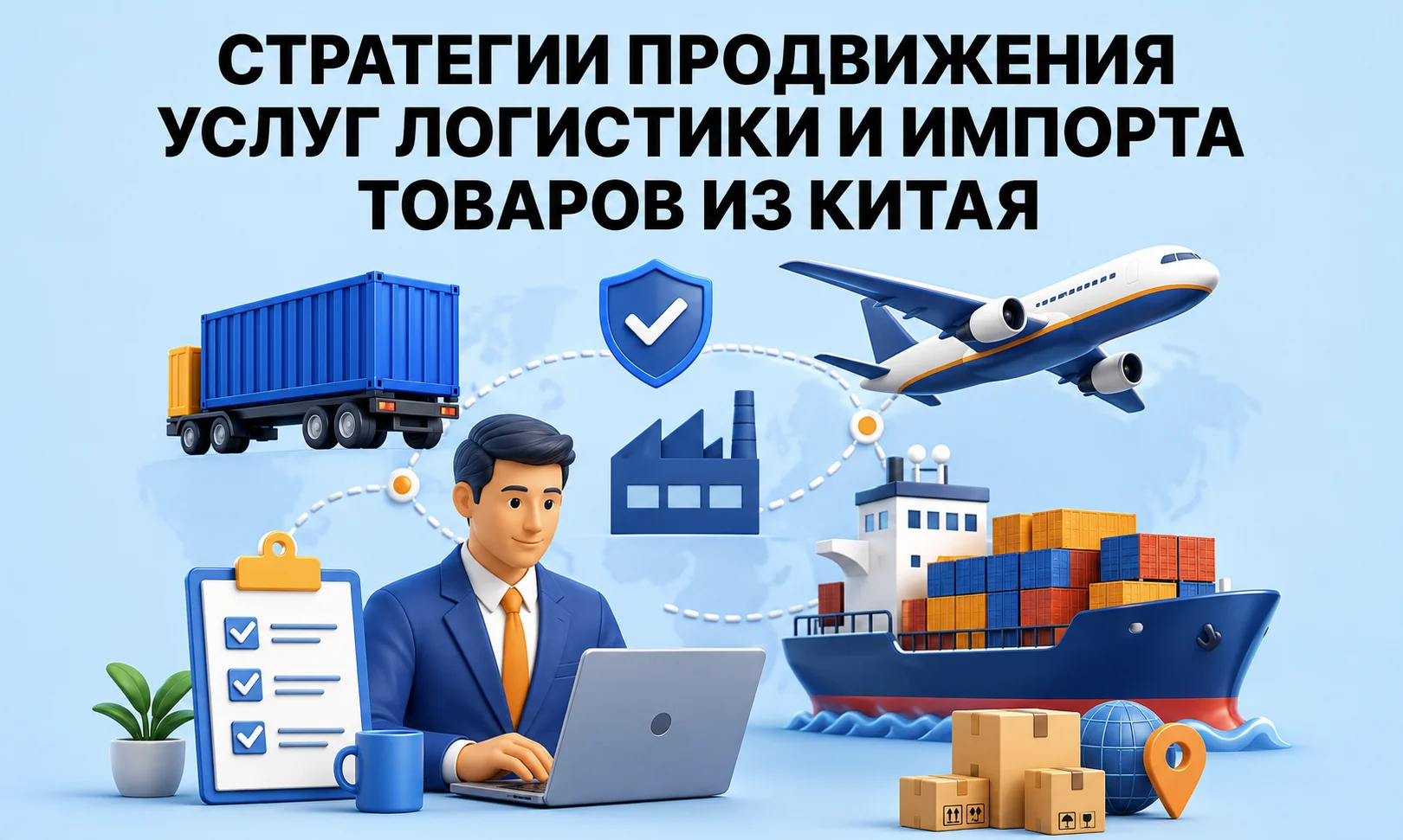 Стратегии продвижения услуг логистики и импорта товаров из Китая. Полное руководство по привлечению B2B-клиентов