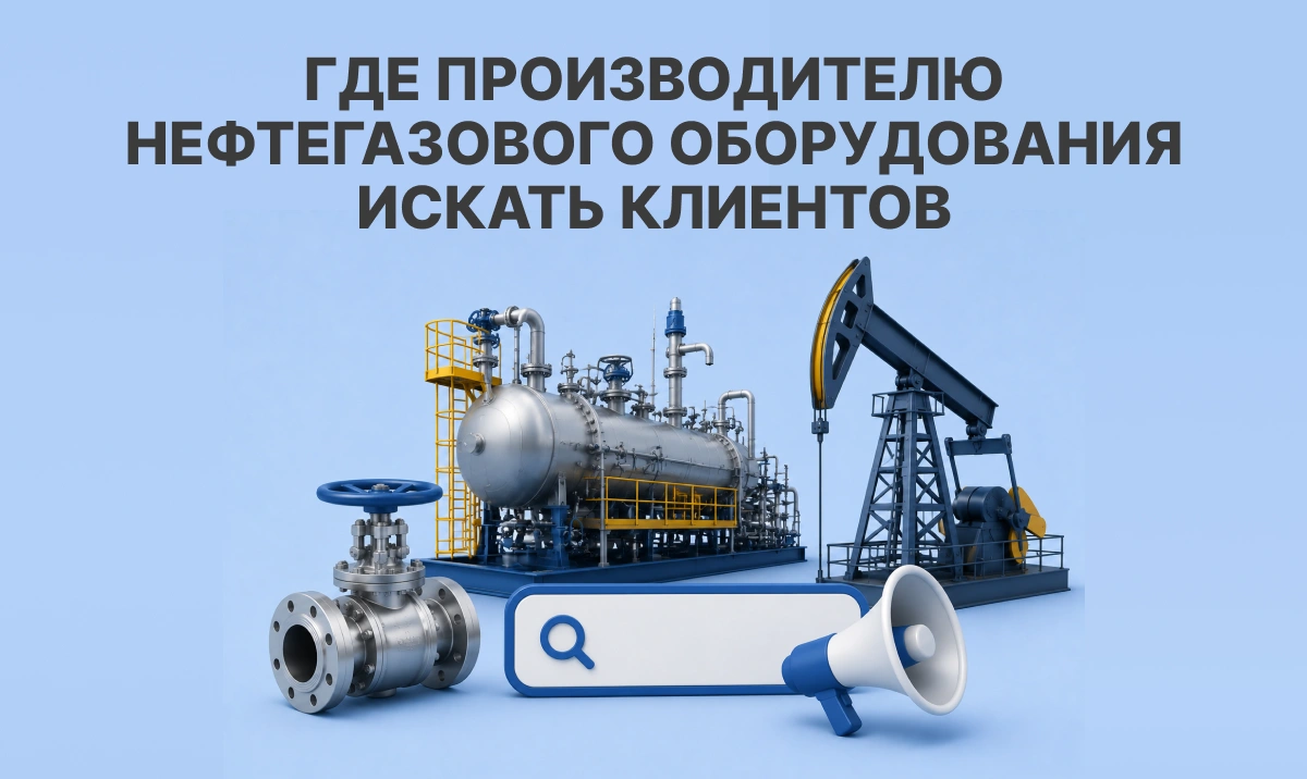 где производителю нефтегазового оборудования искать клиентов