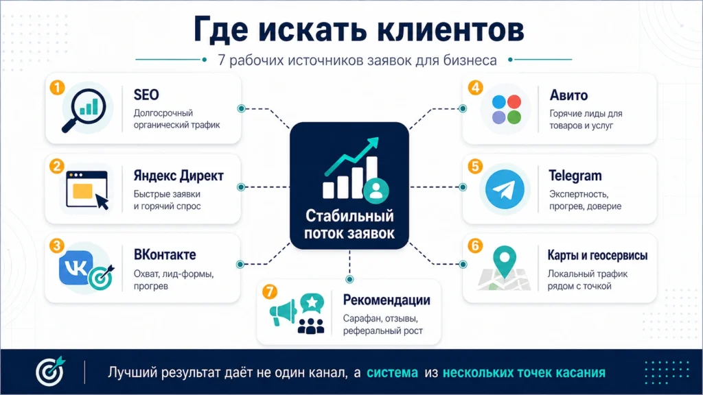где искать клиентов