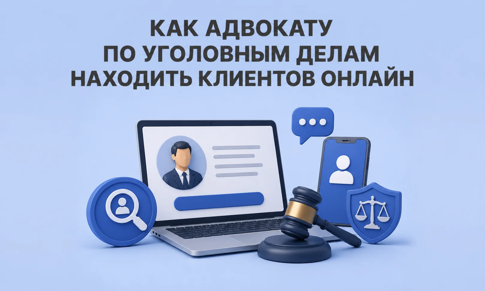 Как адвокату по уголовным делам находить клиентов через интернет-рекламу