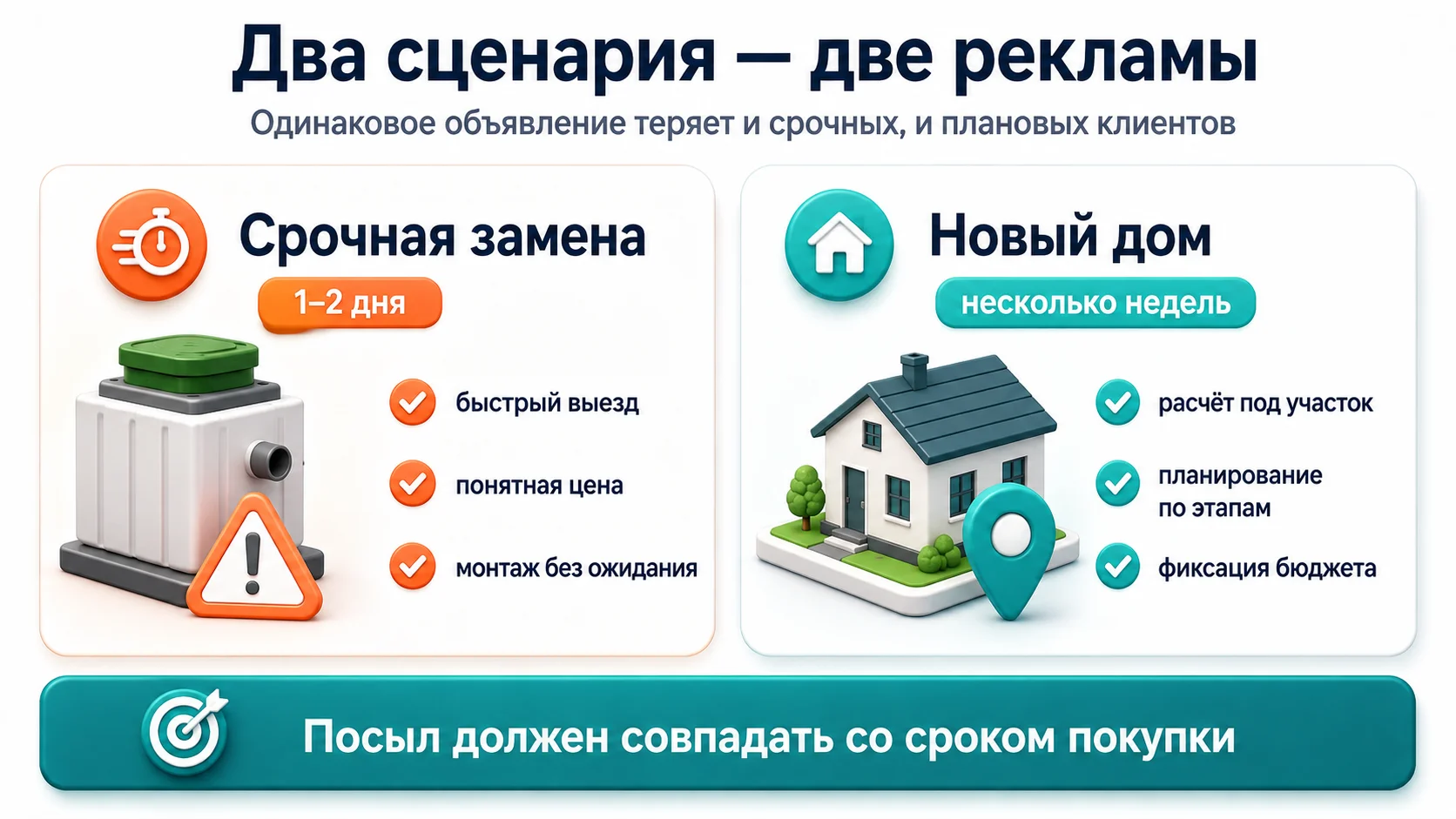 пример рекламы септиков