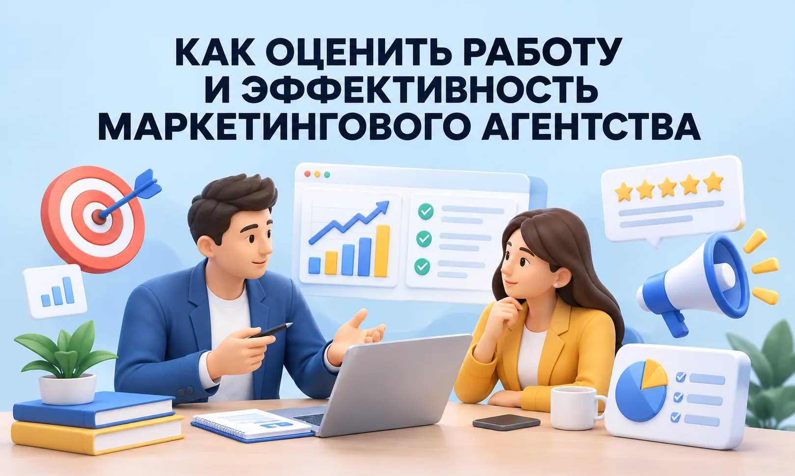 Как оценить работу и эффективность маркетингового агентства: KPI и отчетность
