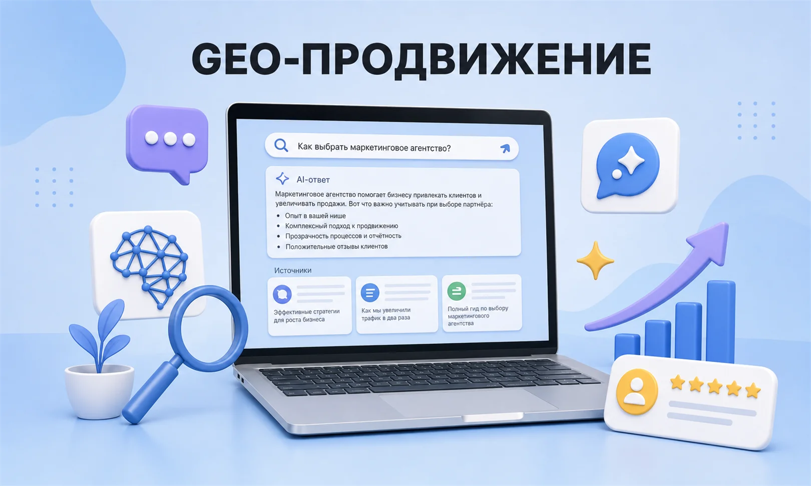 GEO-продвижение: как попасть в ответы нейросетей